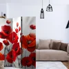 Bretteskjerm-Romdeler Poppies in the Moonlight