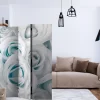 Bretteskjerm-Romdeler Satin Rose Turquoise