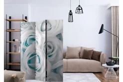 Bretteskjerm-Romdeler Satin Rose Turquoise
