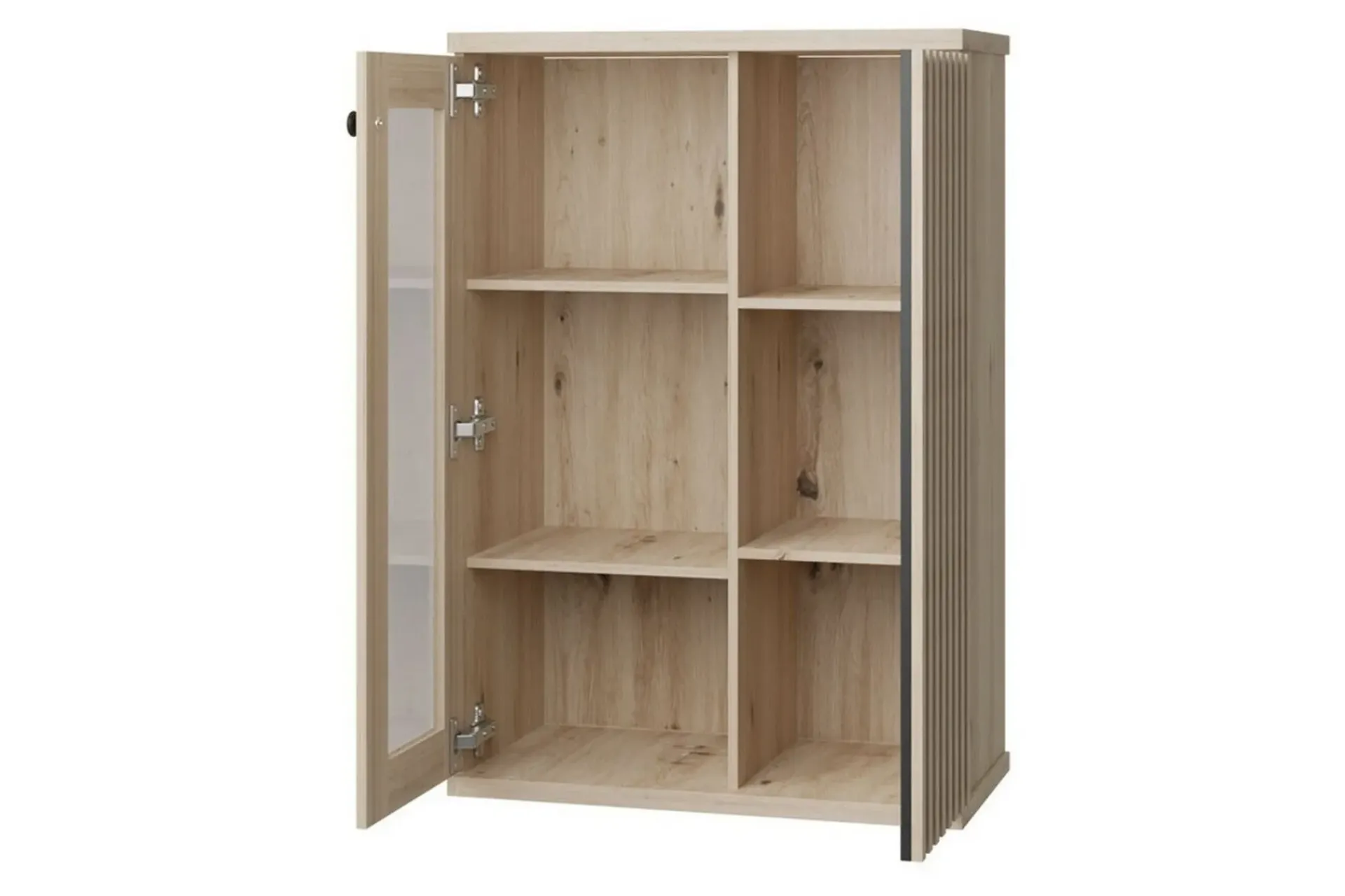 Rosehall Vitrinskåp 132 cm Black