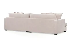 Scandinavian Choice Velour Sofa & Fløyel Sofa-Rossita Lyx 4-seters Ekstra Dyp Sofa i Fløyel Beige