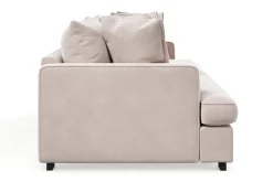 Scandinavian Choice Velour Sofa & Fløyel Sofa-Rossita Lyx 4-seters Ekstra Dyp Sofa i Fløyel Beige