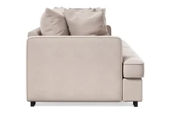 Scandinavian Choice Velour Sofa & Fløyel Sofa-Rossita 4-seters Dyp Fløyelssofa Beige