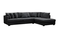 Scandinavian Choice Rossita 4-seters Høyrevendt L-formet Dyp Sjeselongsofa i Chenille