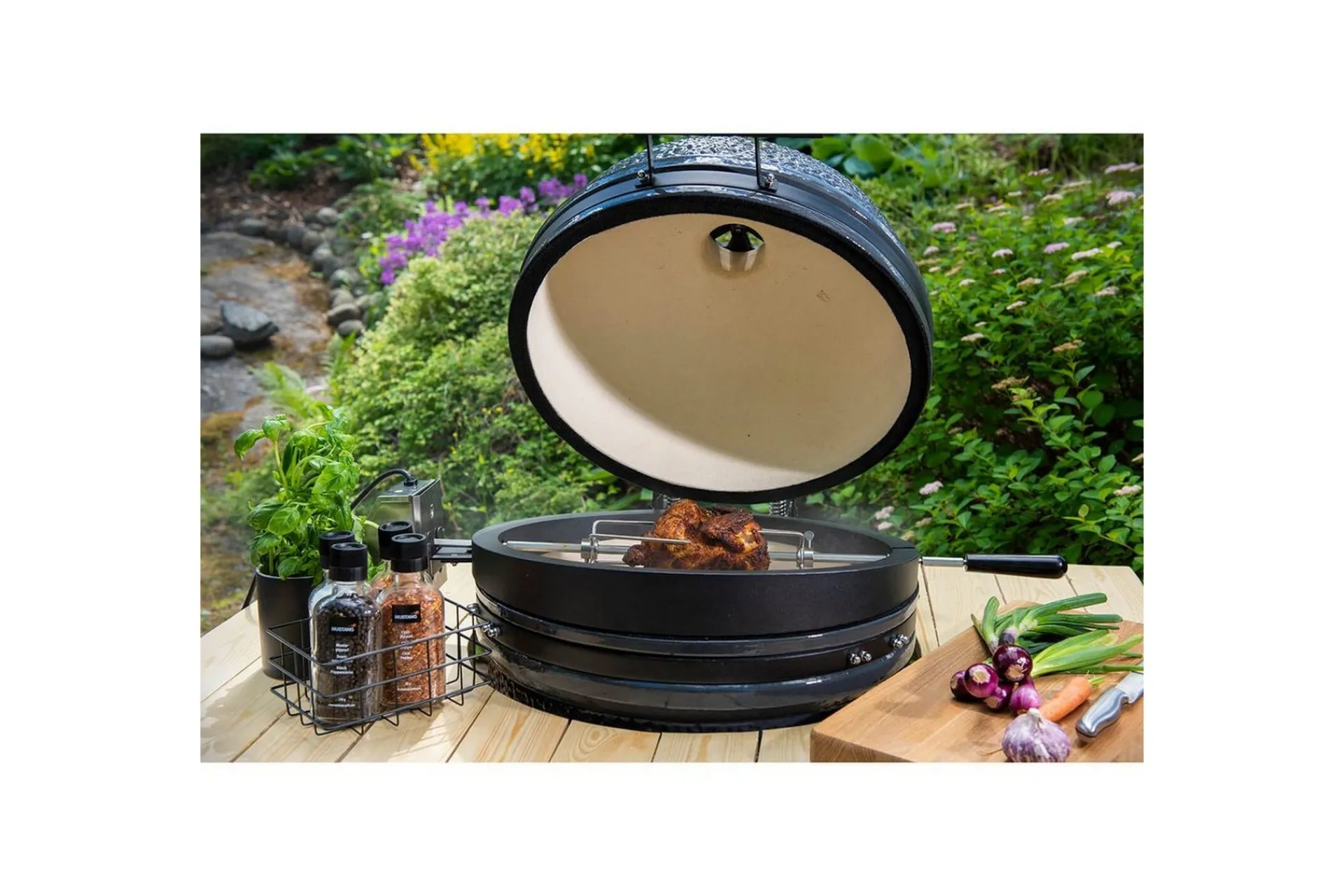 Mustang Rotisserisett Kamado