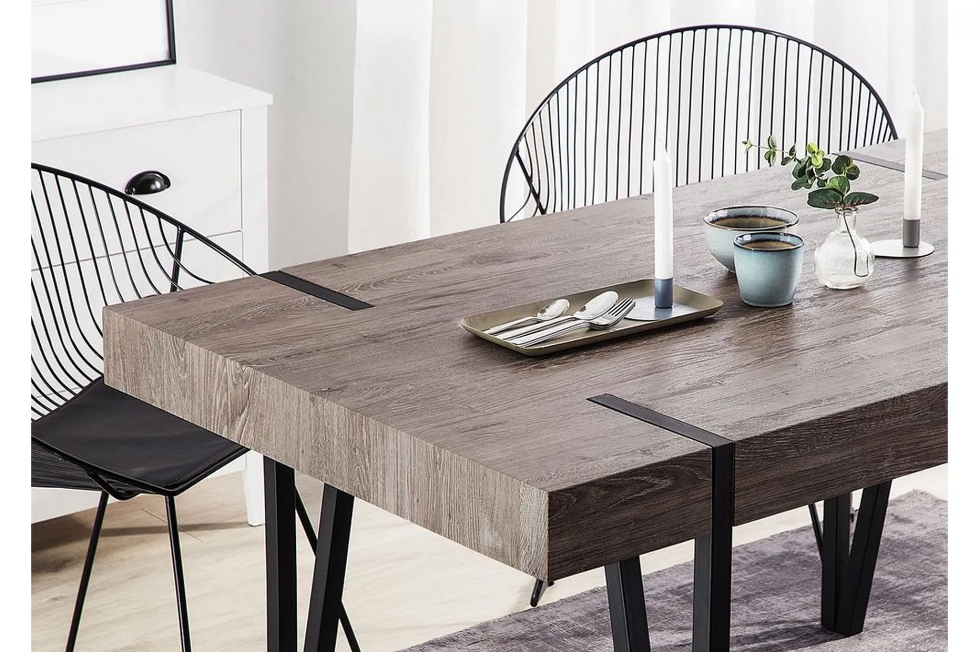 Roundtop Spisebord 180x90 cm