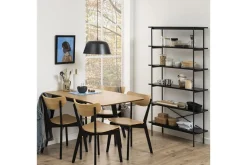 Roxby Stol Eik/Svart