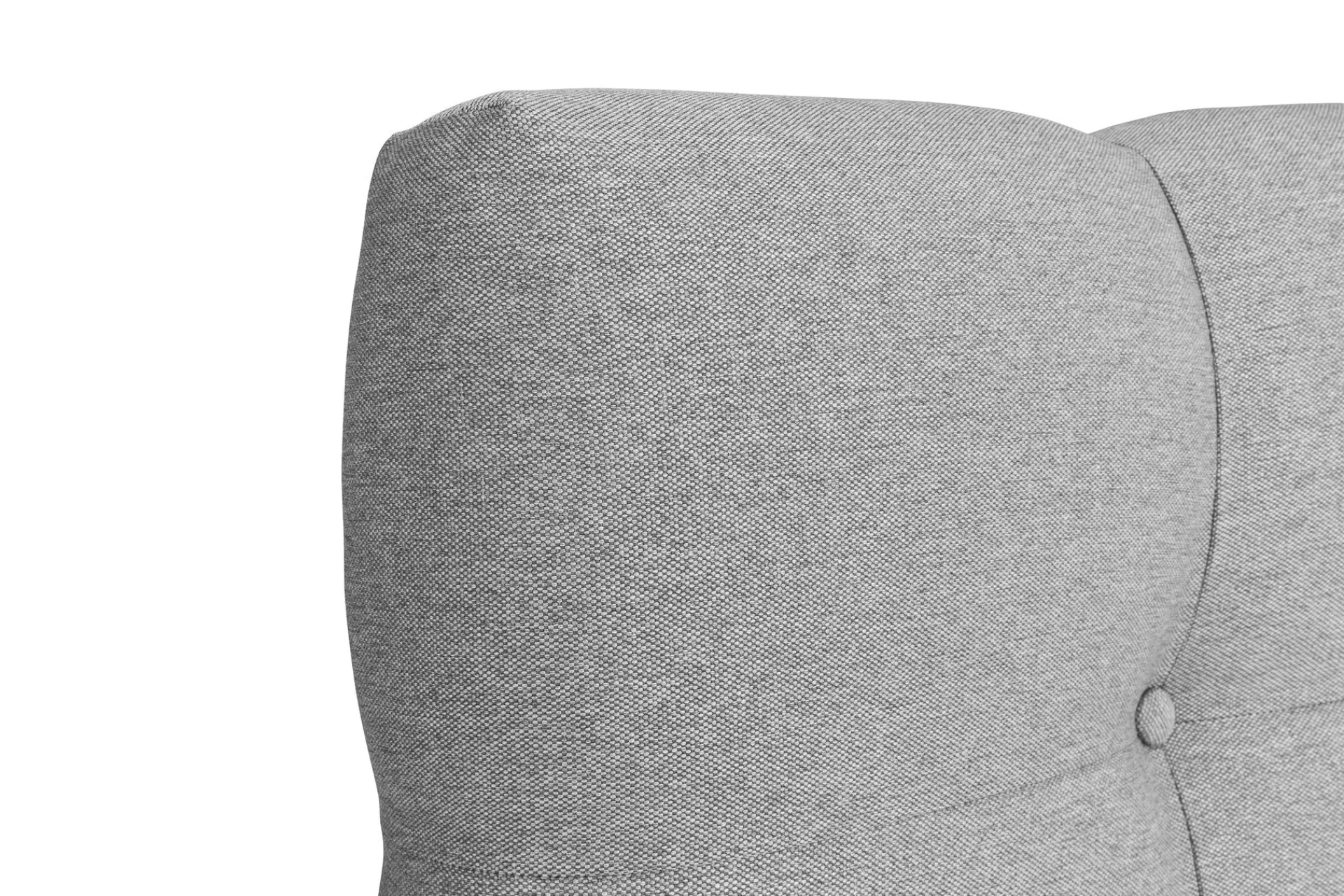 Sengetilbehør & Sengegavl-Royal Sengegavl med Knapper 80 cm Lysegrå