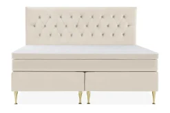 Kontinentalsenger-Royal Velvet Komplett Sengepakke210x210 cm Beige
