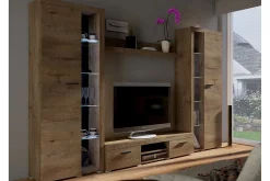 Concept 55 Tv-Møbelsett-Rumba TV-møbelsett 300x34x190 cm Eik