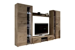 Concept 55 Tv-Møbelsett-Rumba TV-møbelsett 300x34x190 cm Eik