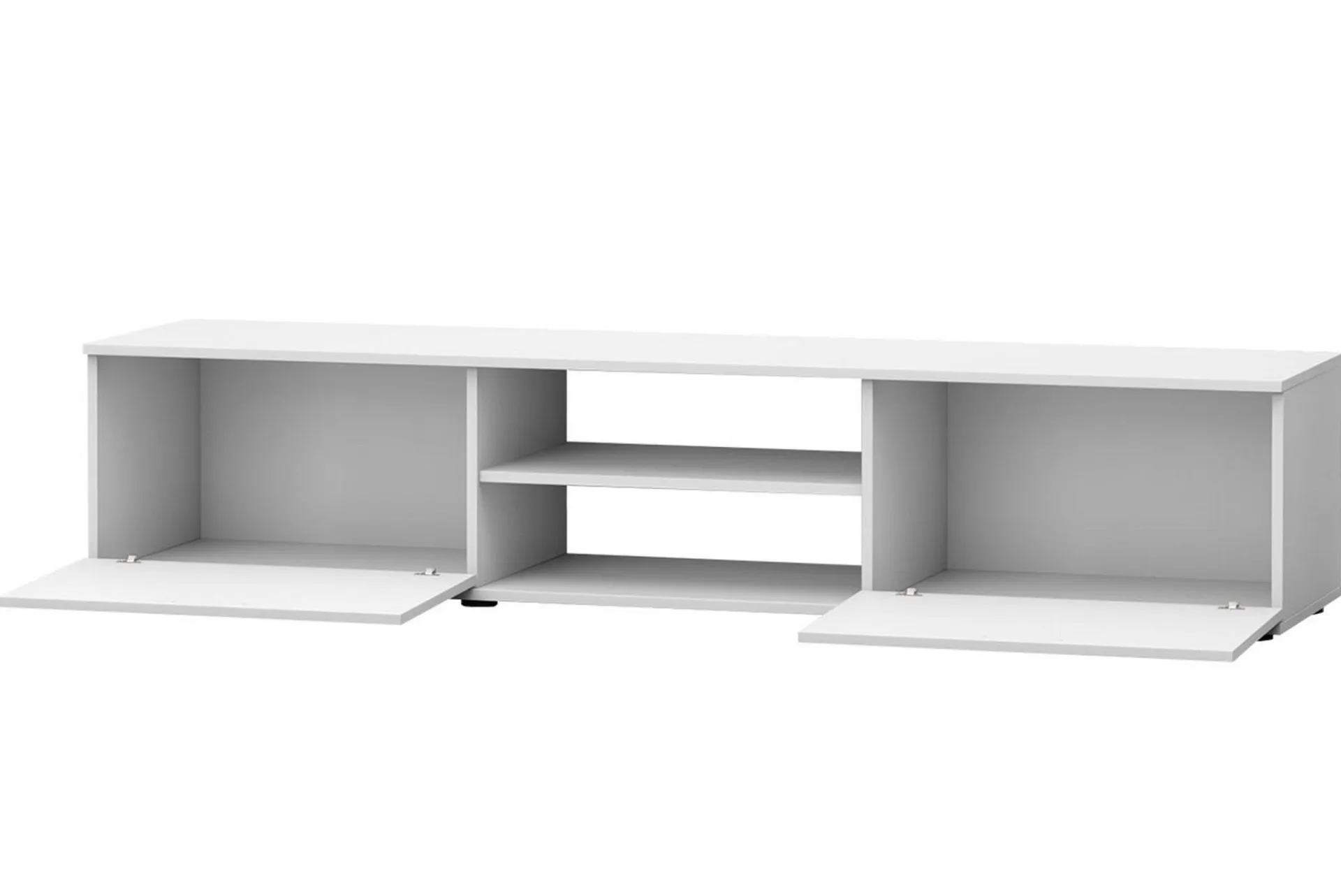 Tv-Benk & Mediabenk-Ruskelsby TV-bänk 180 cm Black Svart
