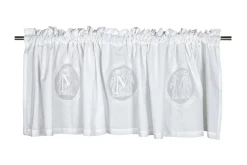 Fondaco Gardinkappe-Rycroft Gardinkappe 55x250 cm Hvit