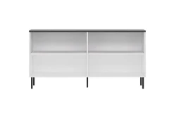 Gangbord|Avlastningsbord-Rynor Konsollbord 150 cm Hvit