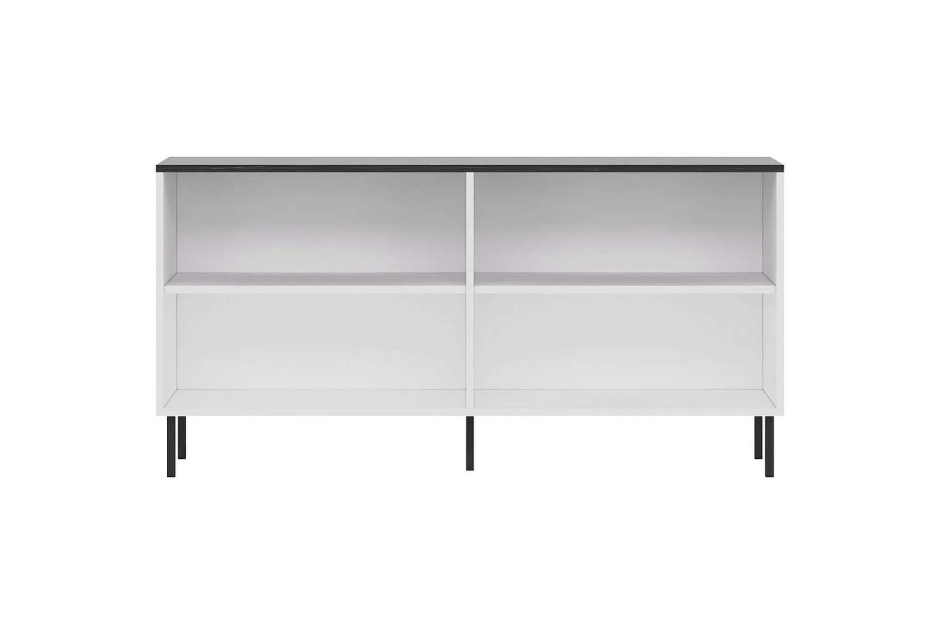 Gangbord|Avlastningsbord-Rynor Konsollbord 150 cm Hvit