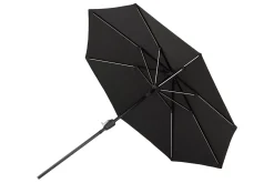 Venture Home Parasoller-Sabal Parasoll 270 cm med LED Svart