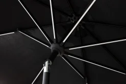 Venture Home Parasoller-Sabal Parasoll 270 cm med LED Svart
