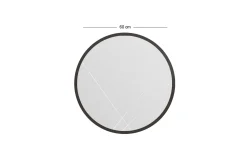 Veggspeil|Gangspeil-Sada Speil 60 cm Rektangulær Svart