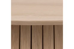 Spisebord & Kjøkkenbord-Saku Spisebord 120 cm Rund tre/Natur/Hvit
