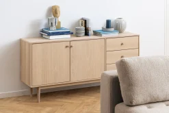 Oppbevaringskiste|Sideboard & Skjenker-Salama Skjenk 160 cm Hvit