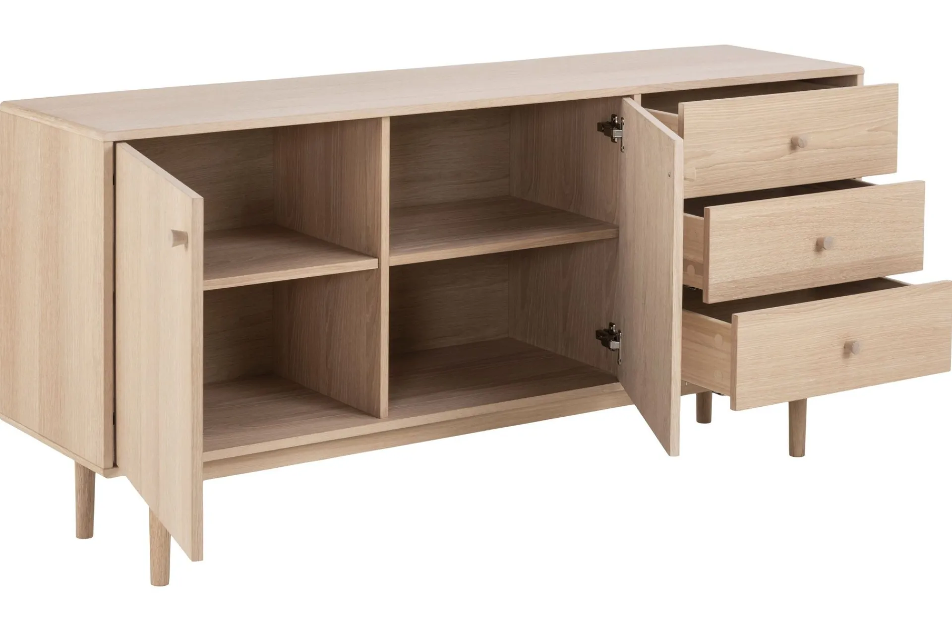 Oppbevaringskiste|Sideboard & Skjenker-Salama Skjenk 160 cm Hvit