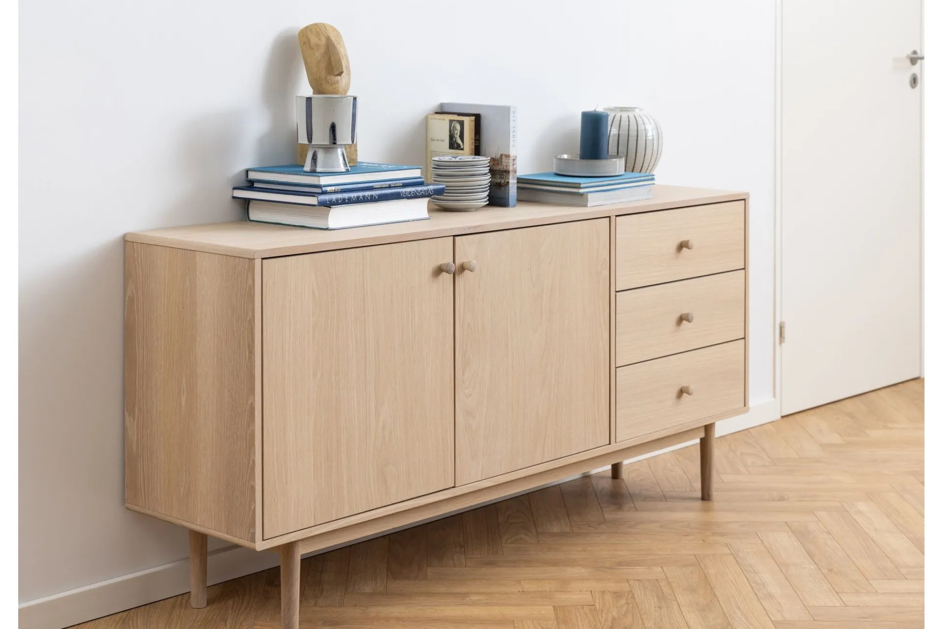 Oppbevaringskiste|Sideboard & Skjenker-Salama Skjenk 160 cm Hvit