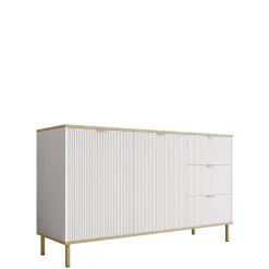 Sideboard & Skjenker-Salmor Skjenk 135x42 cm Hvit
