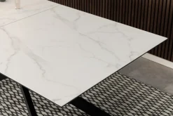 Spisebord & Kjøkkenbord-Salupa Spisebord 240x100 cm Hvit,Svart