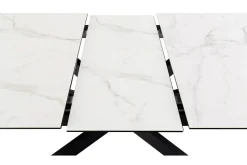 Spisebord & Kjøkkenbord-Salupa Spisebord 240x100 cm Hvit,Svart