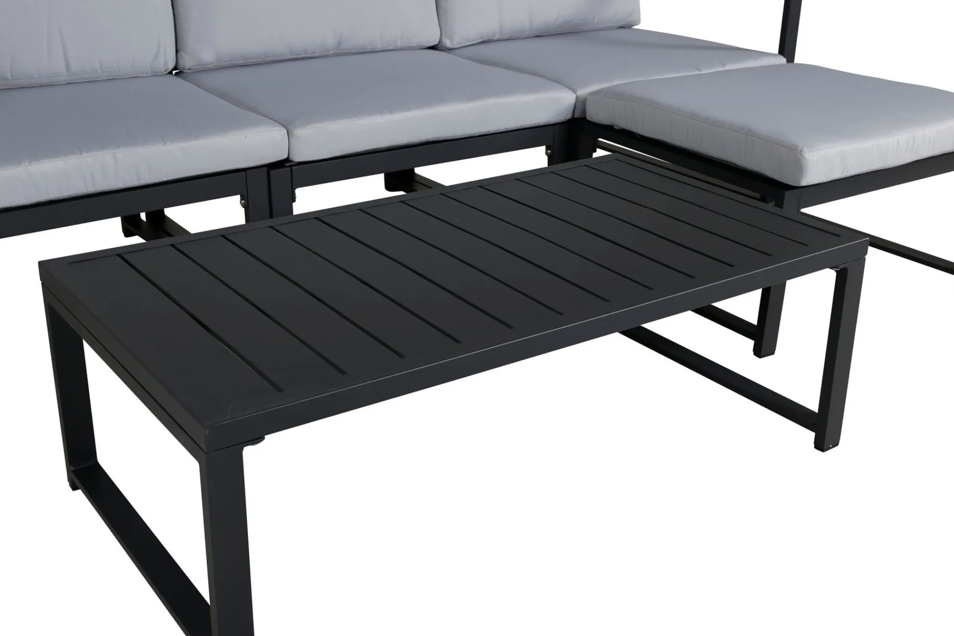 Venture Home Veranda & Terrasse|Loungesett-Salvador Loungegruppe Grå/Svart