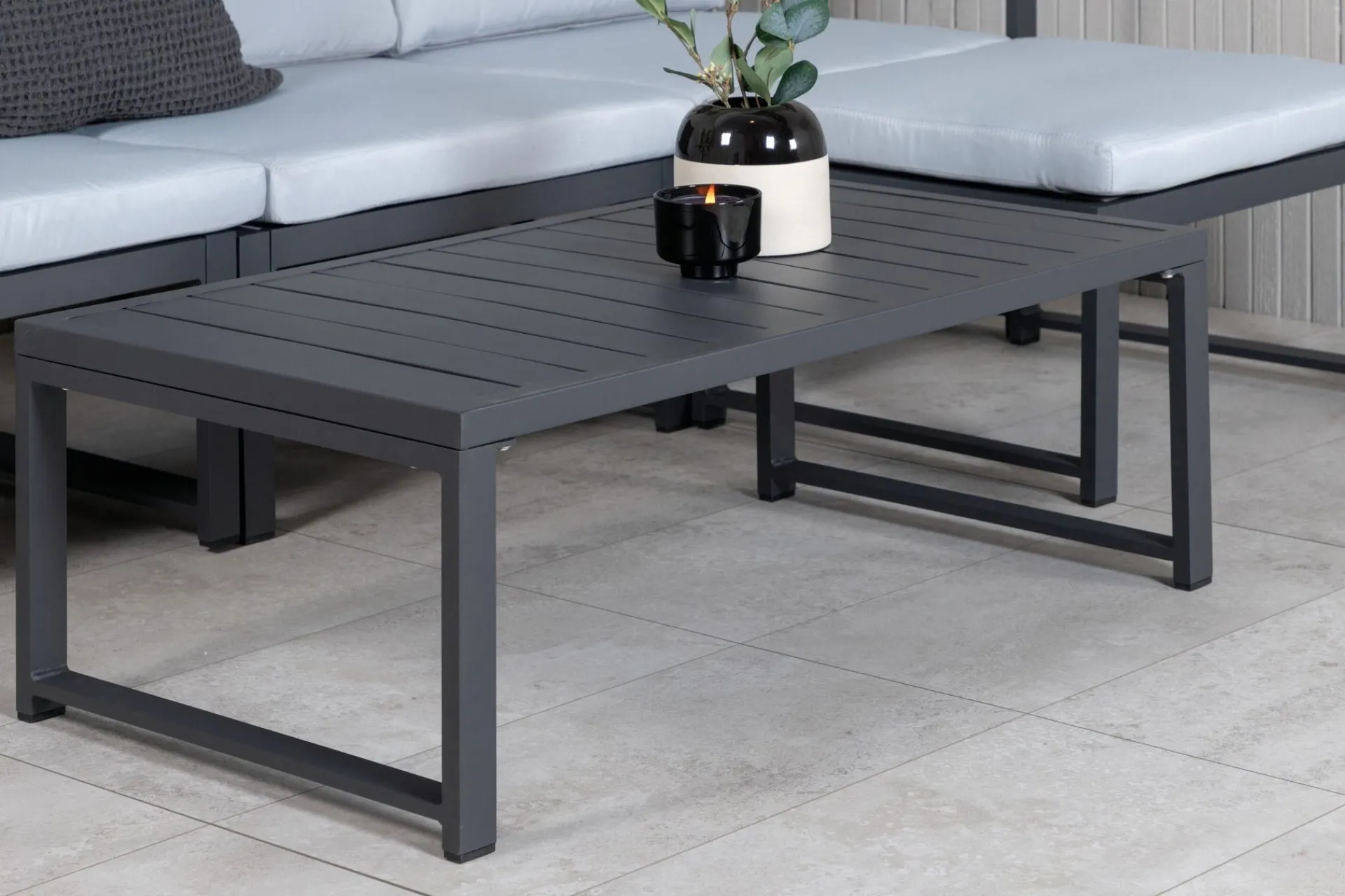 Venture Home Veranda & Terrasse|Loungesett-Salvador Loungegruppe Grå/Svart
