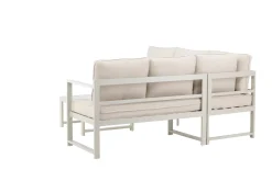 Venture Home Veranda & Terrasse|Loungesett-Salvador Sofagruppe Utendørs 4-seter Svart
