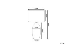 Salza Bordlampe 57 cm E27