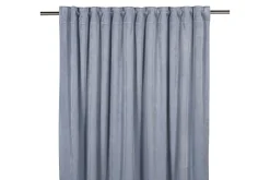 Fondaco Gardinlengder-Sameta Fløyelsgardin Multibåndlengde 2-pk 240 cm Denimblå