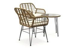 Comfort Garden Cafesett|Balkonggrupper-Sammy Balkonggruppe 2-seter Beige