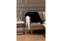 Sofa Med Sjeselong-Sanat 3-seters Sofa med Divan Beige