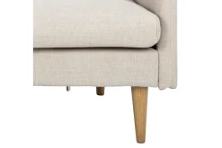 Sofa Med Sjeselong-Sanat 3-seters Sofa med Divan Beige