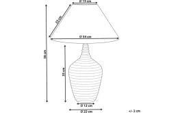 Sandreis Bordlampe 56 cm E27