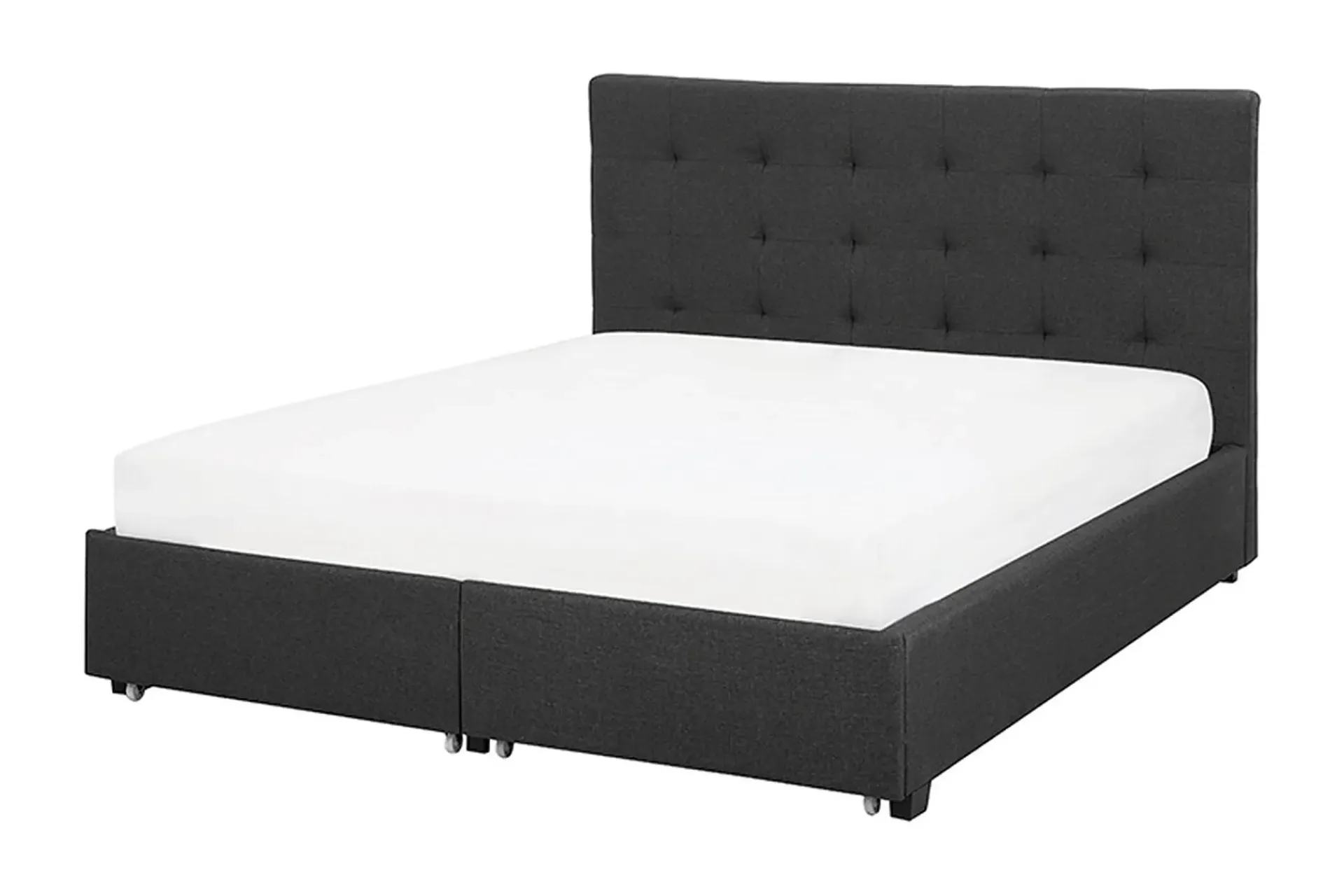 Sengeramme & Sengestamme|Seng Med Oppbevaring-Sandrick Kontinentalseng med Oppbevaring 160x200 Grey