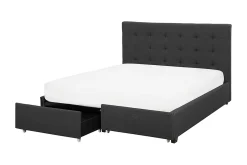 Sengeramme & Sengestamme|Seng Med Oppbevaring-Sandrick Kontinentalseng med Oppbevaring 160x200 Grey
