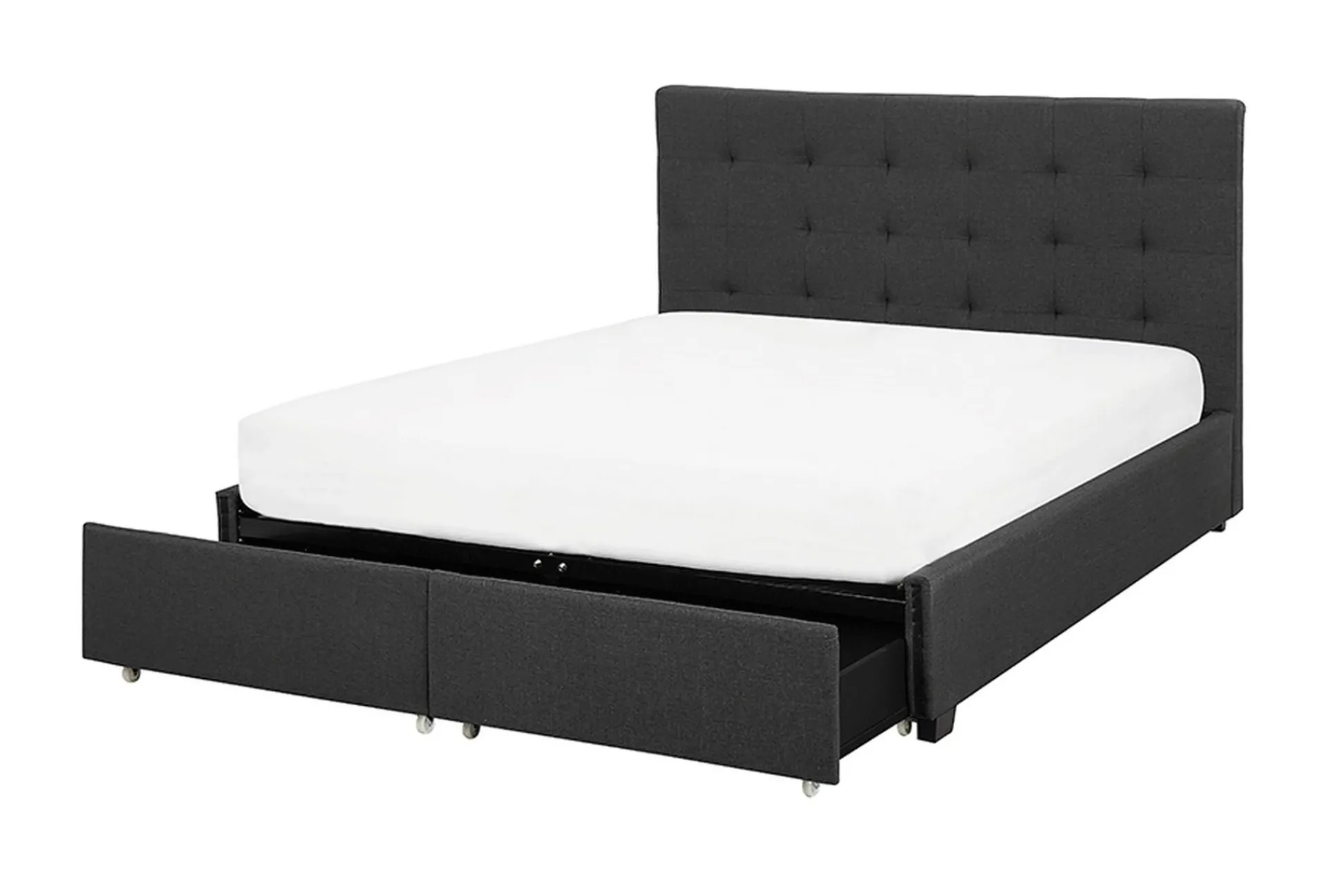 Sengeramme & Sengestamme|Seng Med Oppbevaring-Sandrick Kontinentalseng med Oppbevaring 160x200 Grey
