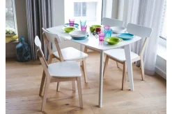 Spisebord & Kjøkkenbord-Sanford Spisebord 160 cm Hvit