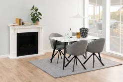 Spisebord & Kjøkkenbord-Sanjoan Spisebord 140x80 cm Hvit
