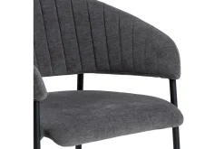 Karmstoler|Spisestoler & Kjøkkenstoler-Sanno Lenestol Grey