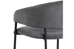 Karmstoler|Spisestoler & Kjøkkenstoler-Sanno Lenestol Grey