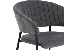 Karmstoler|Spisestoler & Kjøkkenstoler-Sanno Lenestol Grey
