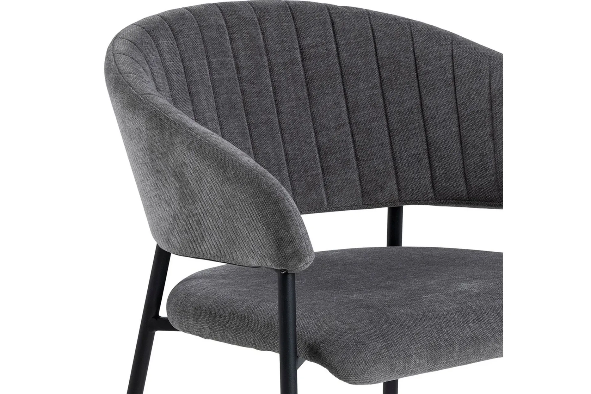 Karmstoler|Spisestoler & Kjøkkenstoler-Sanno Lenestol Grey