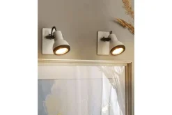 Spotlights & Downlights-Santokari Spotlight 2 stk GU10 Hvit,Svart
