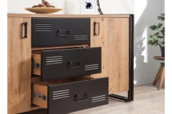 Sideboard & Skjenker-Sapphira Avlastningsbord Brun,Svart