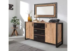 Sideboard & Skjenker-Sapphira Avlastningsbord Brun,Svart